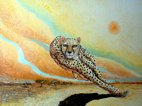 BEHOLD THE CHEETAH by SANTIAGO CHAVEZ BEHOLD THE CHEETAH by SANTIAGO CHAVEZ