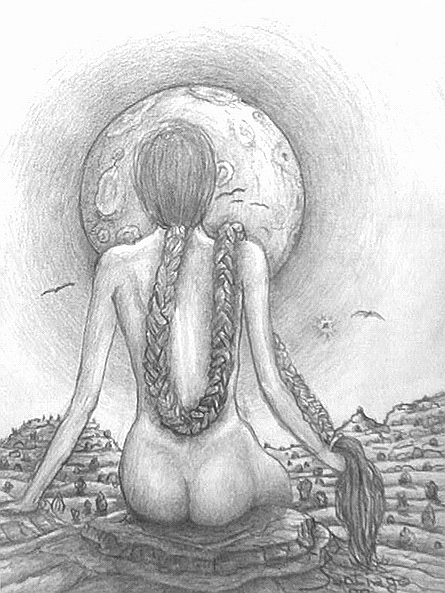 Braided Lady by SANTIAGO CHAVEZ Braided Lady by SANTIAGO CHAVEZ
